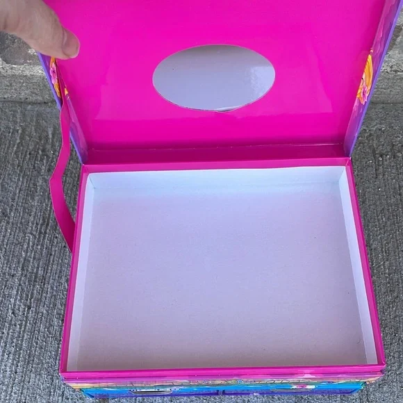 Lisa Frank Cassie Surfer Girl Ocean Jewelry Box Hawaii Colorful Girly Bright - Picture 4 of 6